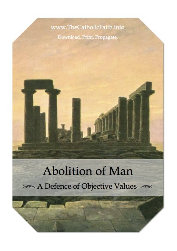 Abolition of Man Booklets